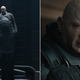 Stellan Skarsgård’s Baron Harkonnen (left), Dave Bautista’s Glossu “Beat” Rabban (right)